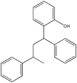 2-(1,3-Diphenylbutyl)phenol Struktur