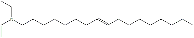 N,N-Diethyl-8-heptadecen-1-amine Struktur