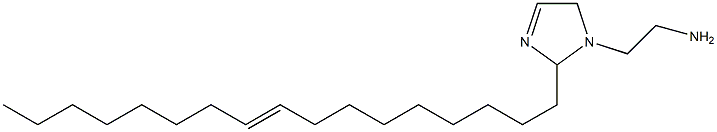 1-(2-Aminoethyl)-2-(9-heptadecenyl)-3-imidazoline Struktur