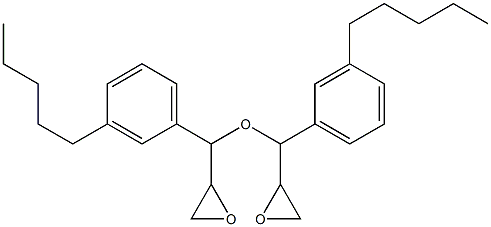 3-Pentylphenylglycidyl ether Struktur