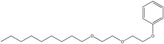 1-Nonyloxy-5-phenoxy-3-oxapentane Struktur