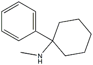 N-Methyl-1-phenylcyclohexylamine Struktur