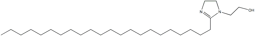 1-(2-Hydroxyethyl)-2-docosyl-2-imidazoline Struktur