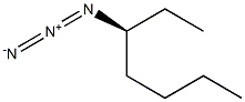 [S,(+)]-3-Azidoheptane Struktur