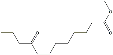 9-Ketolauric acid methyl ester Struktur