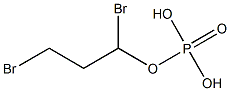 Phosphoric acid dihydrogen (1,3-dibromopropyl) ester Struktur