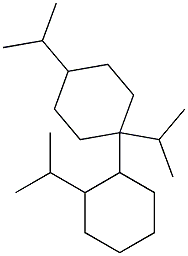 1,2',4-Triisopropyl-1,1'-bicyclohexane Struktur