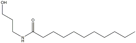 N-(3-Hydroxypropyl)undecanamide Struktur