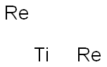 Titanium dirhenium Struktur