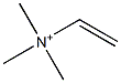 Trimethylvinylaminium Struktur