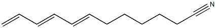 7,9,11-Dodecatrienenitrile Struktur