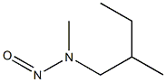 N-Nitroso-N-(2-methylbutyl)methylamine Struktur