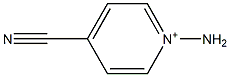 4-Cyano-1-aminopyridinium Struktur