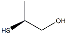 [S,(+)]-2-Mercapto-1-propanol Struktur