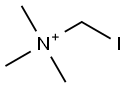 Iodomethyltrimethylaminium Struktur