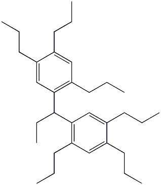 5,5'-Propylidenebis(1,2,4-tripropylbenzene) Struktur