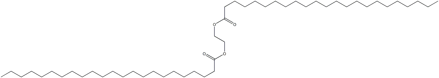 Ditricosanoic acid 1,2-ethanediyl ester Struktur