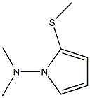 N,N-Dimethyl-2-(methylthio)-1H-pyrrol-1-amine Struktur