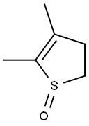 4,5-Dihydro-2,3-dimethylthiophene 1-oxide Struktur