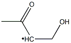 1-Hydroxy-3-oxobutan-2-ylradical Struktur