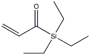 3-(Triethylsilyl)-1-propen-3-one Struktur