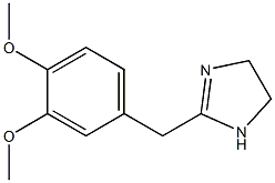 4,5-Dihydro-2-(3,4-dimethoxybenzyl)-1H-imidazole Struktur