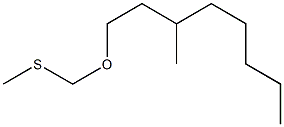 1-(Methylthiomethoxy)-3-methyloctane Struktur