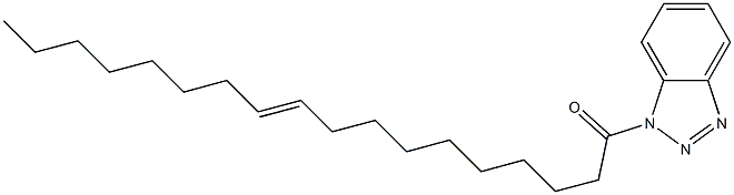 1-(10-Octadecenoyl)-1H-benzotriazole Struktur