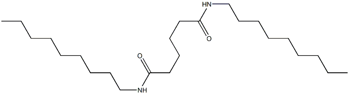 N,N'-Dinonyladipamide Struktur