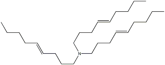 Tri(4-nonenyl)amine Struktur