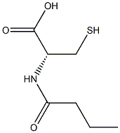 N-Butyryl-L-cysteine Struktur