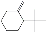 1-Methylene-2-tert-butylcyclohexane Struktur