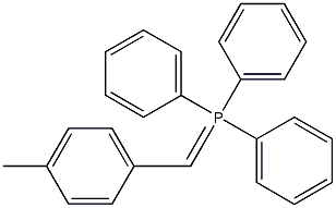 4-Methylbenzylidenetriphenylphosphorane Struktur