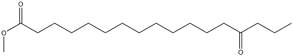 14-Oxoheptadecanoic acid methyl ester Struktur