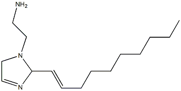 1-(2-Aminoethyl)-2-(1-decenyl)-3-imidazoline Struktur