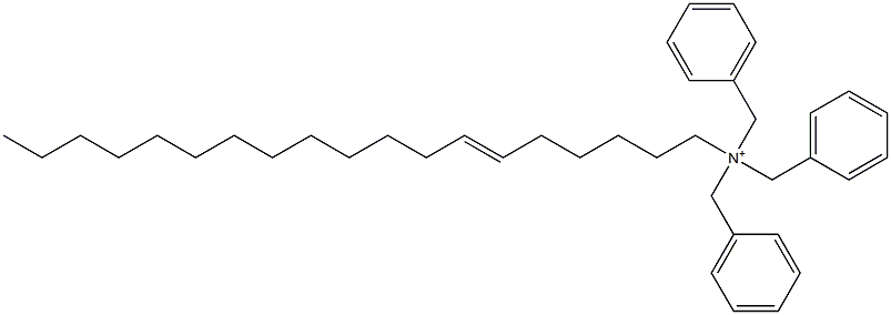 (6-Nonadecenyl)tribenzylaminium Struktur