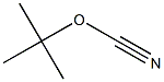 tert-Butyl cyanate Struktur