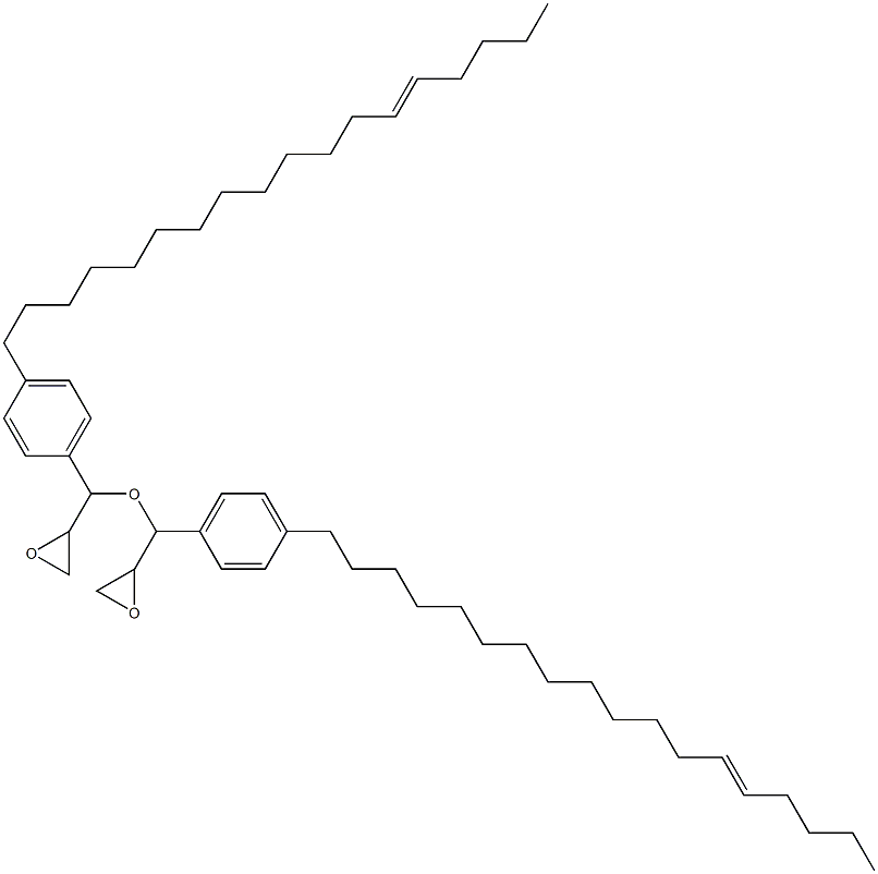 4-(13-Octadecenyl)phenylglycidyl ether Struktur