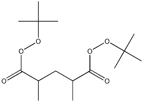 Pentane-2,4-di(peroxycarboxylic acid)di-tert-butyl ester Struktur