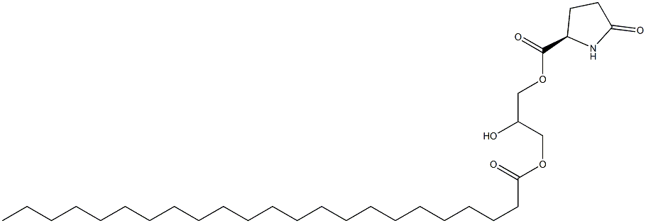 1-[(D-Pyroglutamoyl)oxy]-2,3-propanediol 3-tricosanoate Struktur