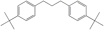 1,3-Bis(4-tert-butylphenyl)propane Struktur