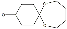 7,12-Dioxaspiro[5.6]dodecane-3-olate Struktur