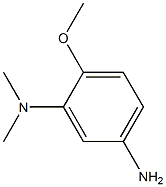 4-Methoxy-N',N'-dimethyl-m-phenylenediamine Struktur