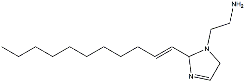 1-(2-Aminoethyl)-2-(1-undecenyl)-3-imidazoline Struktur