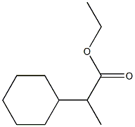 2-Cyclohexylpropionic acid ethyl ester Struktur