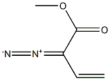 Methyl 2-diazo-3-butenoate Struktur