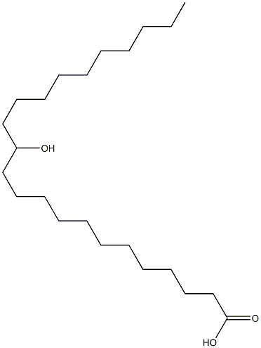 13-Hydroxytricosanoic acid Struktur