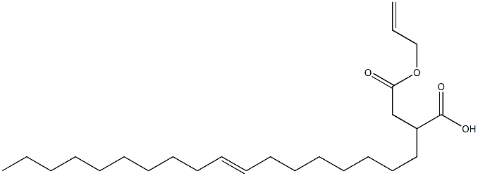 2-(8-Octadecenyl)succinic acid 1-hydrogen 4-allyl ester Struktur