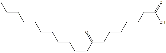 8-Oxononadecanoic acid Struktur