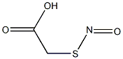 S-Nitrosothioglycollic acid Struktur